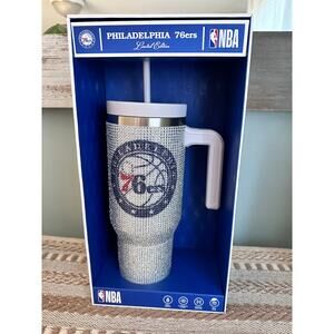 Philadelphia 76ers x NBA Bling Stainless Steel Insulated Tumber